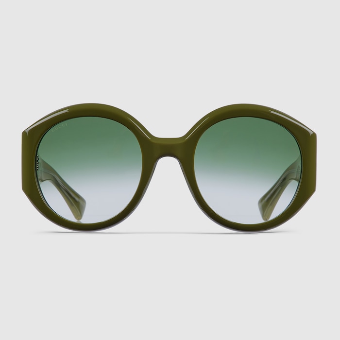 サングラス Gucci Army Green Acetate Sunglasses 832406_J0740_3330_001_100_0000
