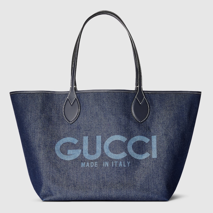 グッチ トーティッシマ〕ミディアム リバーシブル トートバッグ