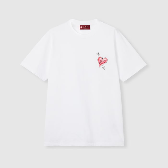 使い勝手の良い】 ハートプリント GUCCI kids 140 Tシャツ