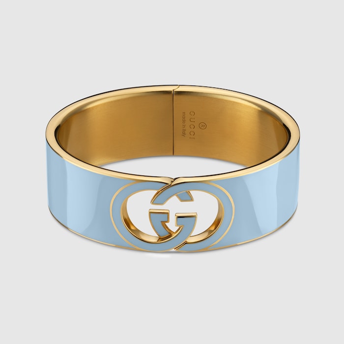 GUCCI エングレーブデザイン バングル GUCCI エングレーブデザイン バングル