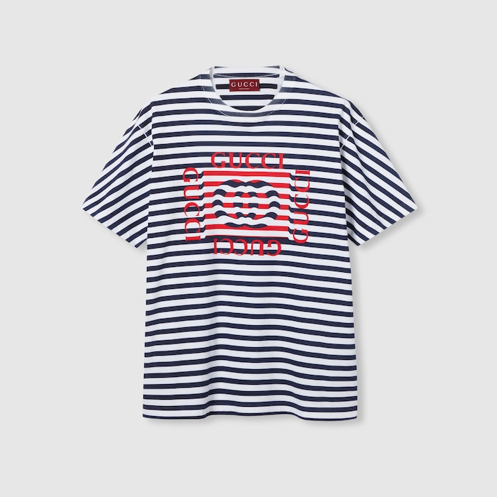 GUCCI ハート柄　シルク　ノースリーブトップス GUCCI(グッチ) ノースリーブカットソー サイズXS レディース