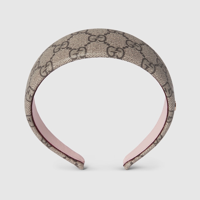 GUCCI フラワープリント ヘアバンド　紫陽花 847863_4HBEY_9800_001_100_0000