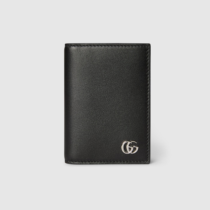 最終価格　美品　GUCCI グッチ　二つ折り　黒　パテント　カード入れ 835053_AAE07_1000_001_080_0000