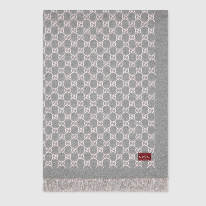 ▼ 47277★冬 GUCCI グッチ GG柄 ブランケット ひざ掛け ピンク ▽ 47277☆冬 GUCCI グッチ GG柄 ブランケット ひざ掛け ピンク 【公式
