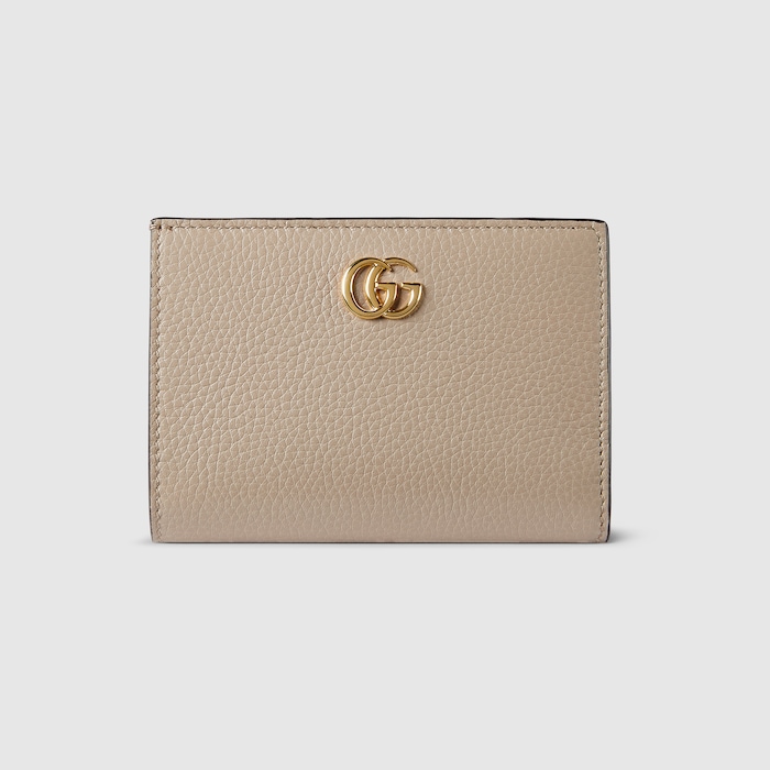 GUCCI バイカラー ミニ ウォレット　ベージュ 日本限定 ダブルG バイカラー スモールウォレット ・ベージュ