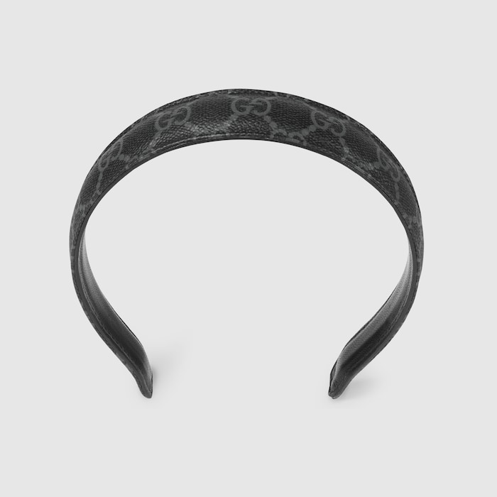 GG fabric hair band in black | GUCCI® US