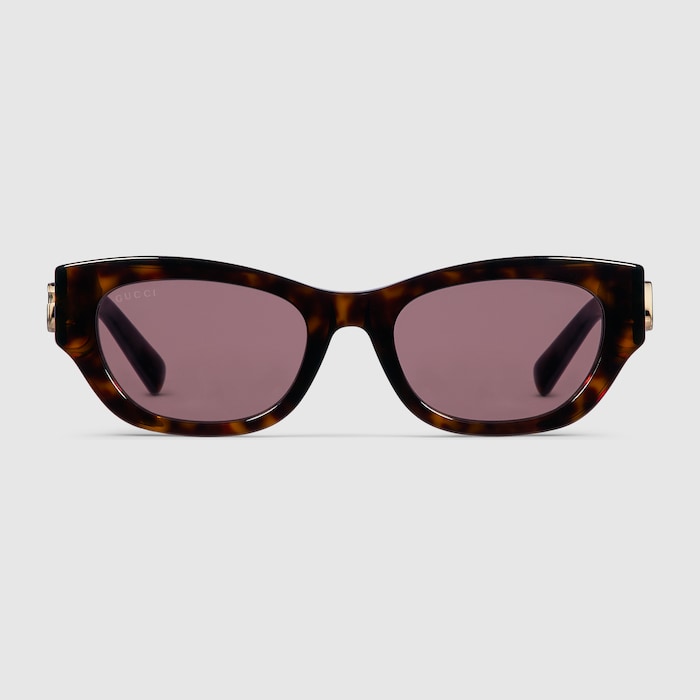 TAKA　GUCCI トータスシェル サングラス オーバルフレーム サングラス ・ダークトータスシェル | GUCCI公式