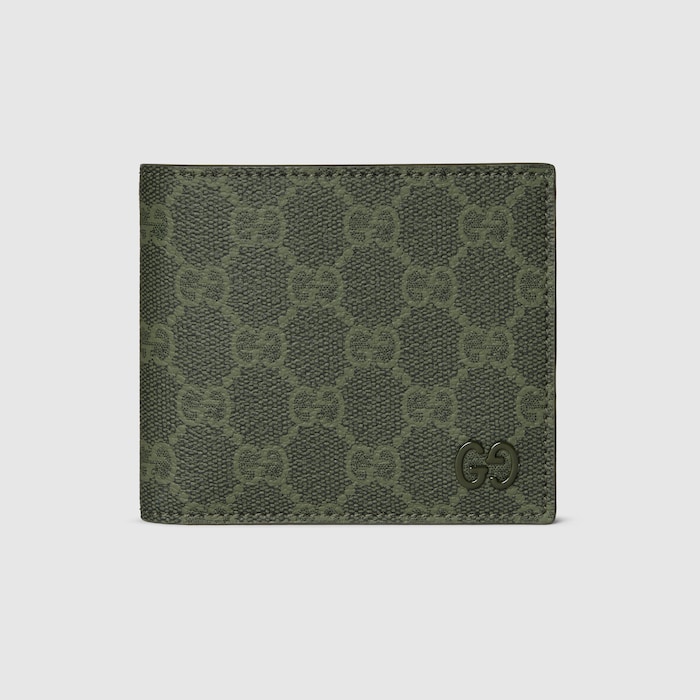 GGパターン コインウォレット ・フォレストグリーン GGパターン