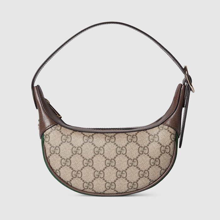 Ophidia small shoulder bag in beige and brown GG fabric | GUCCI® US