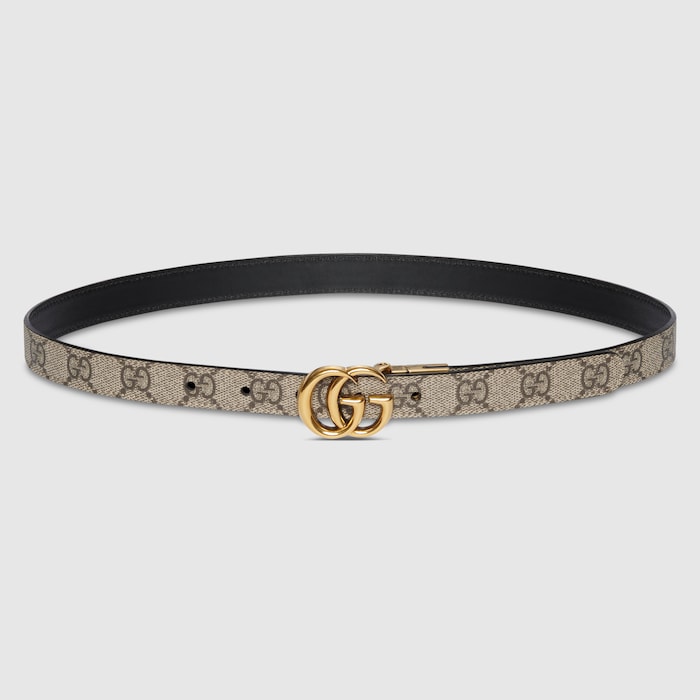 【GUCCI】WBELT W.30 MARMONG◆6258390AAA5 GG Marmont wide belt in black | GUCCI® US