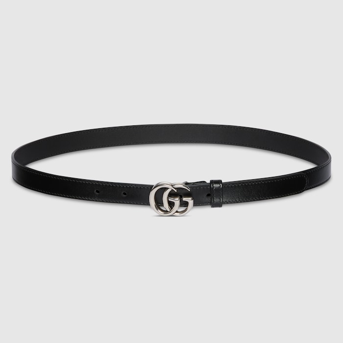 ★ Leey★ GLOSSY BELT HIGH NECK ZIPUP KHAKI P0000EJK GG Marmont wide belt in black leather | GUCCI® US