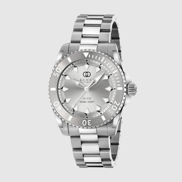 Gucci Dive watch, 40mm in steel | GUCCI® US