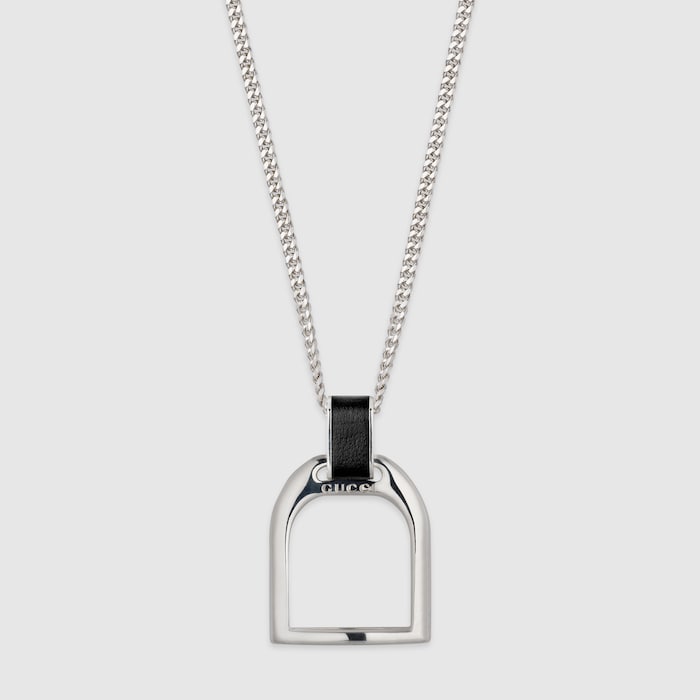 Gucci Staffa pendant necklace in 925 sterling silver | GUCCI® CA