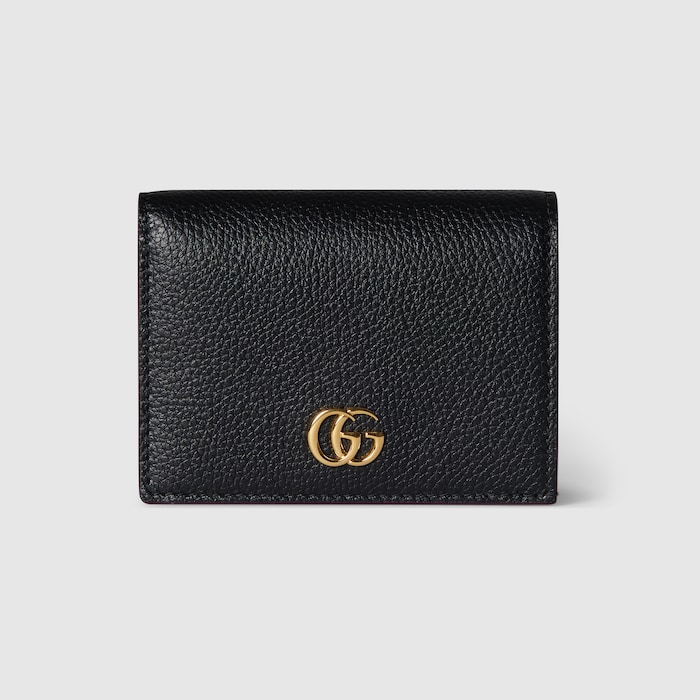 Gucci レザー　ウォレット ダブルG ジップアラウンドウォレット ・ブラック レザー | GUCCI公式