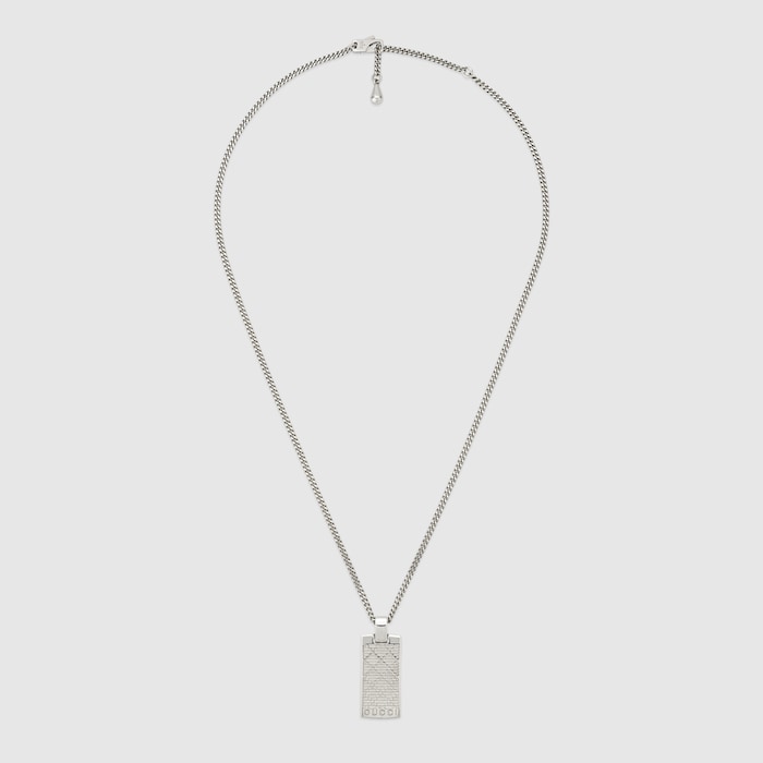 Gucci Diamante pendant necklace in 925 sterling silver | GUCCI® US