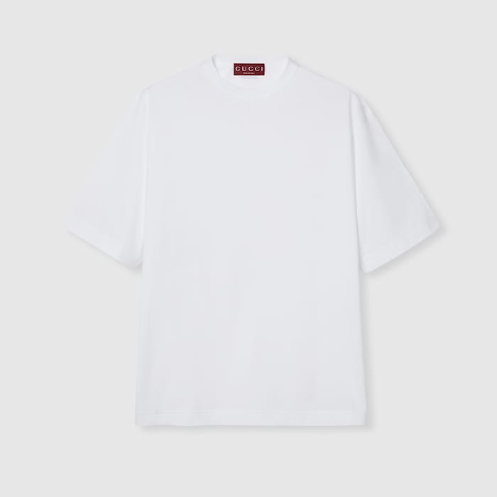 ライトコットンジャージー Tシャツ ・ホワイト | GUCCI公式