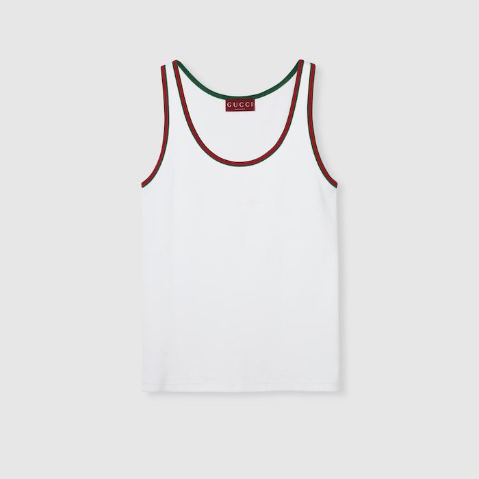 タンクトップ　GUCCI Gucci タンクトップ | ピンク | FARFETCH JP