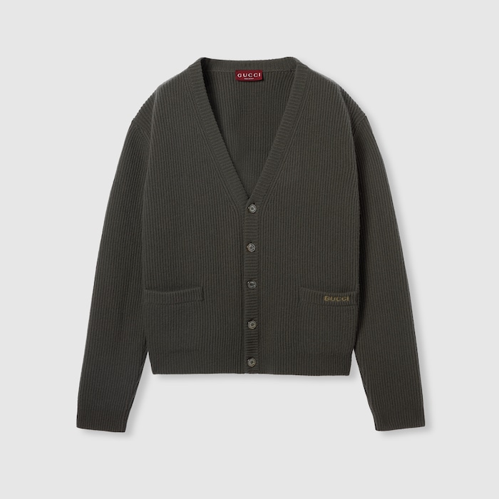 GUCCI グッチ ウールニットカーディガン コウモリ org.jpg