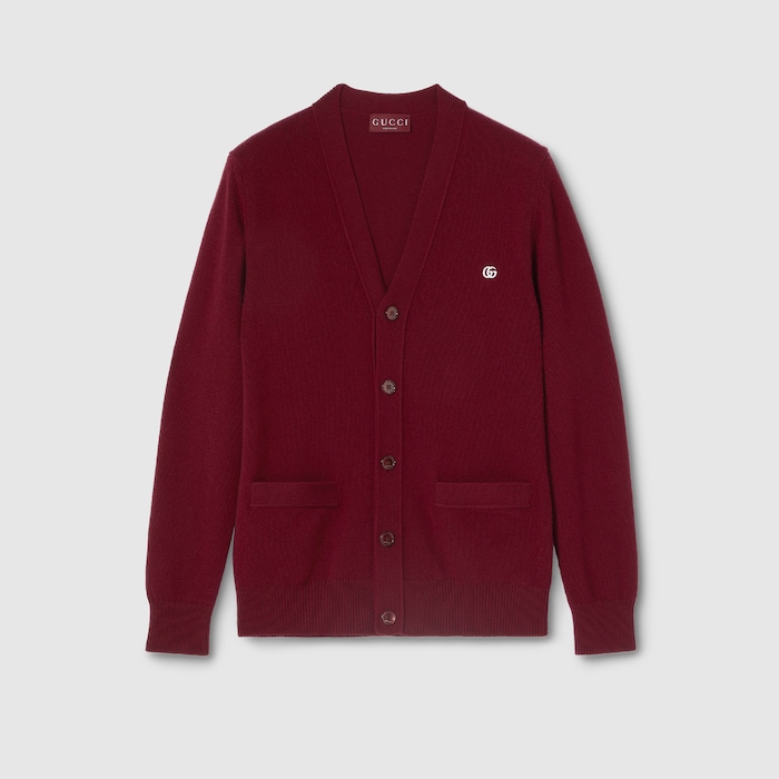 GUCCI カーディガン GUCCI Striped wool and cashmere-blend cardigan | NET-A-PORTER