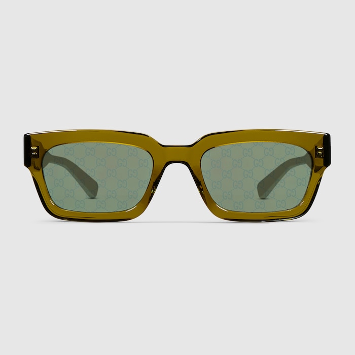 て*ん様 Gucci サングラス オリーブグリーン フレーム 859570_J0741_3030_001_100_0000