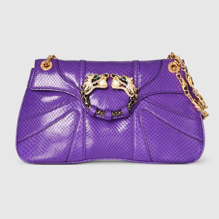 GUCCI / Python Leather Shoulder ＊美品です Gucci Python Leather Exterior Shoulder Bag Bags & Handbags for