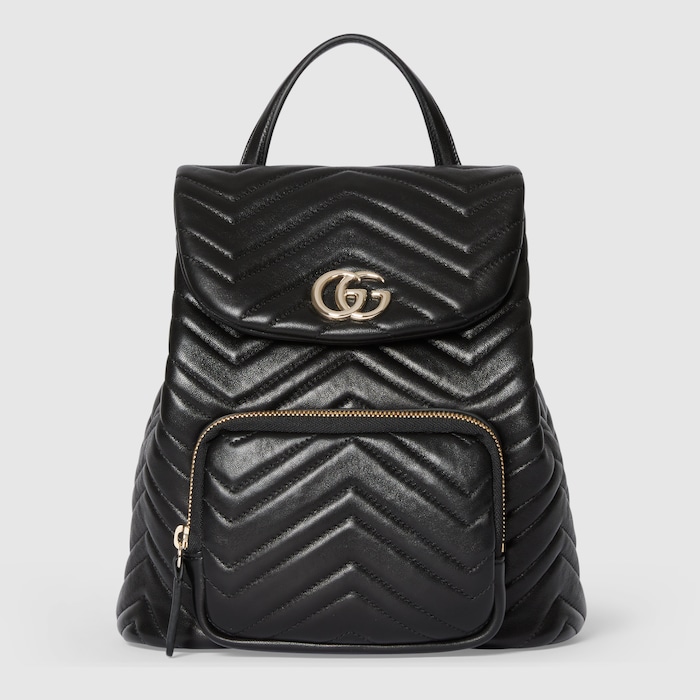 美品 GUCCI グッチ オールレザー マルチポケット リュックサック バッグ 861878_AAFXD_1000_001_076_0000