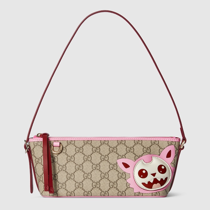Gucci Besties〕スモール ショルダーバッグ ・ベージュ GG