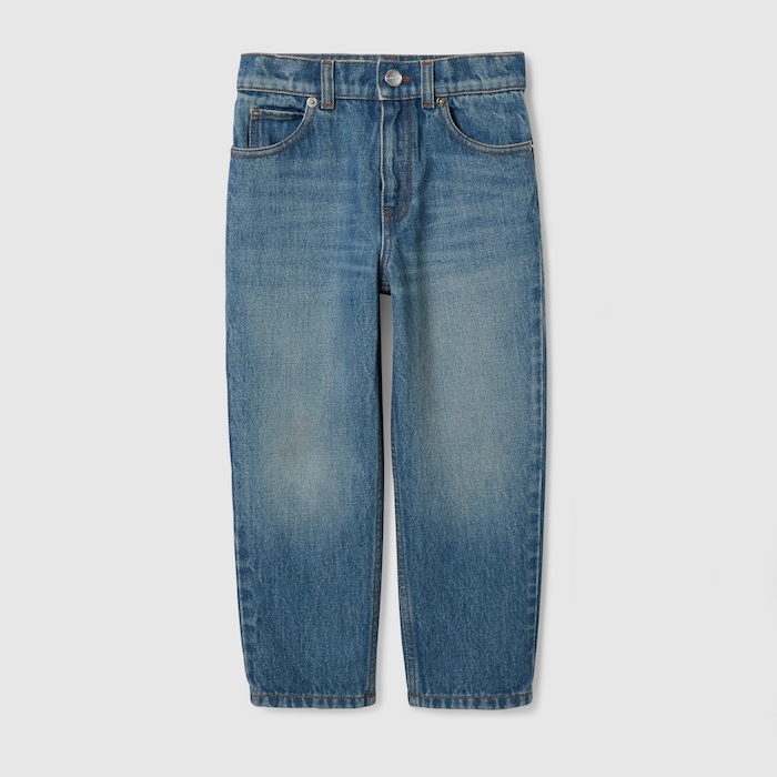 GUCCI チルドレン　デニムパンツ　ほぼ新品 787179_XDC57_4011_001_100_0000