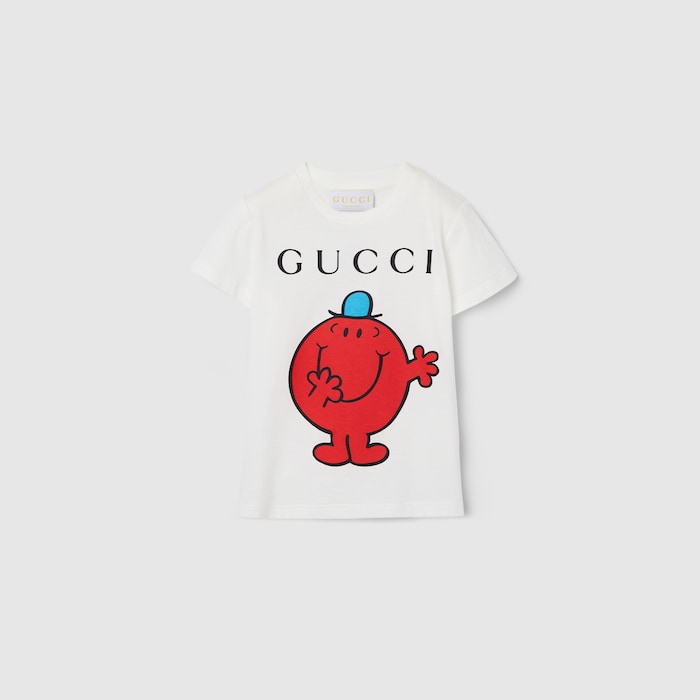 ベビー〕プリント コットン Tシャツ ・ホワイト | GUCCI公式