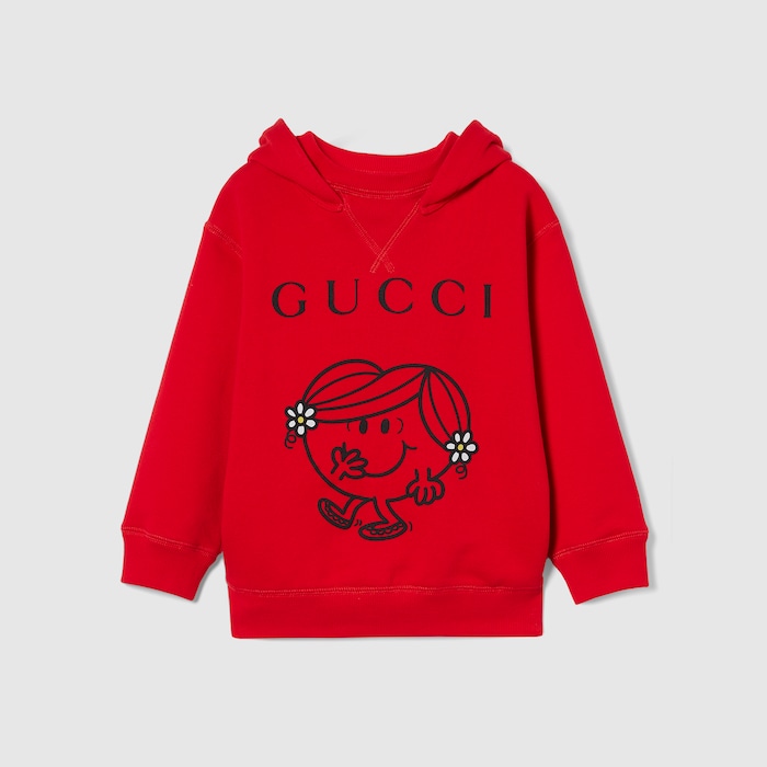Children's cotton sweatshirt in red | GUCCI® US