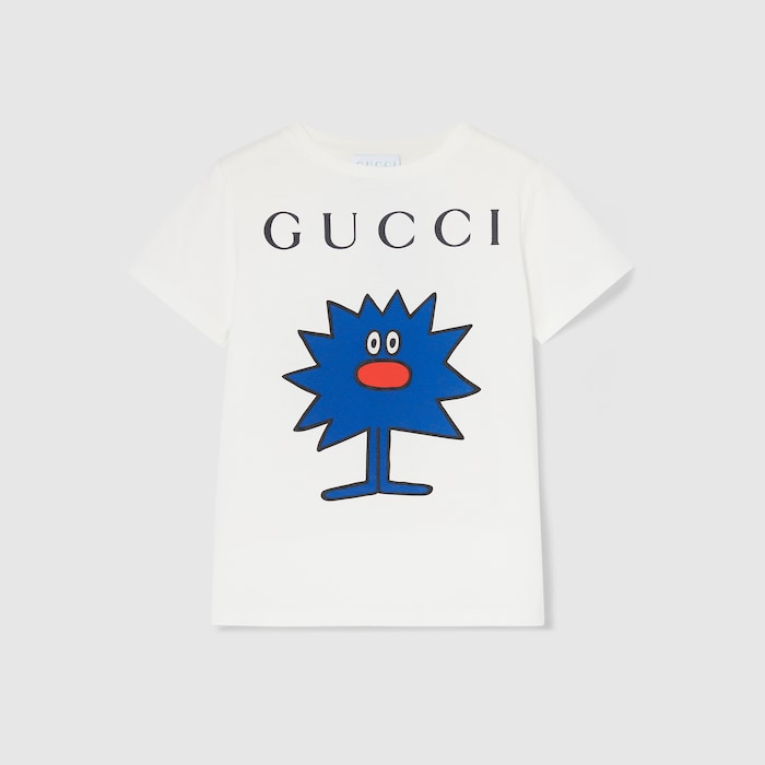 チルドレンズ〕コットン Tシャツ ・ホワイト | GUCCI公式
