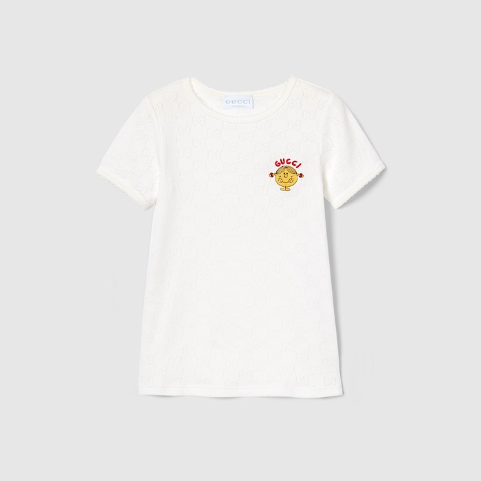 チルドレンズ〕GGコットン Tシャツ ・ホワイト | GUCCI公式