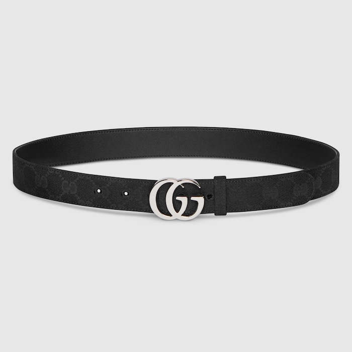 GUCCIベルト GGキャンバス×レザー GUCCI（グッチ） ベルト メンズ 新品 GGキャンバス アウトレット
