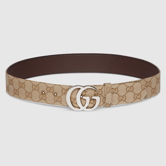 GGエンブレム〕ベルト ・サンド GGキャンバス | GUCCI公式