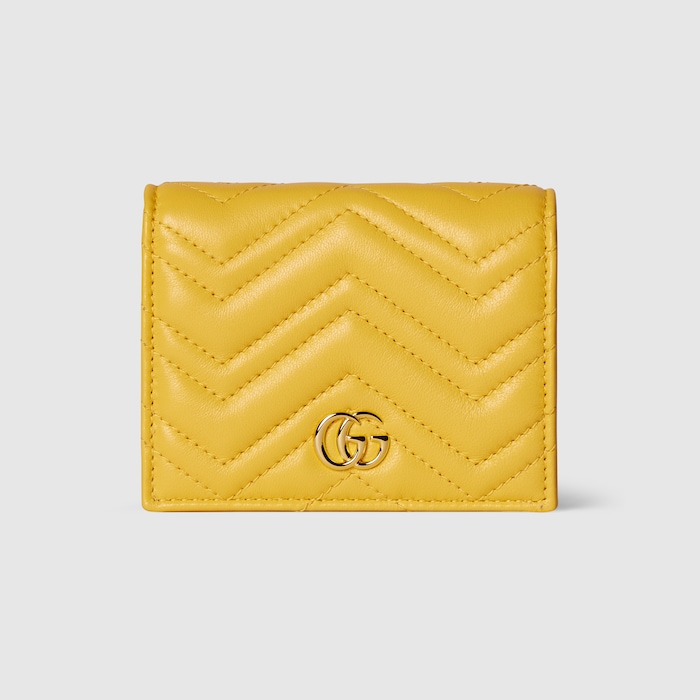 Gucci Marmont Wallet　グッチ　マーモント 財布 GGマーモント〕スモールウォレット ・ブライトレッド レザー | GUCCI公式