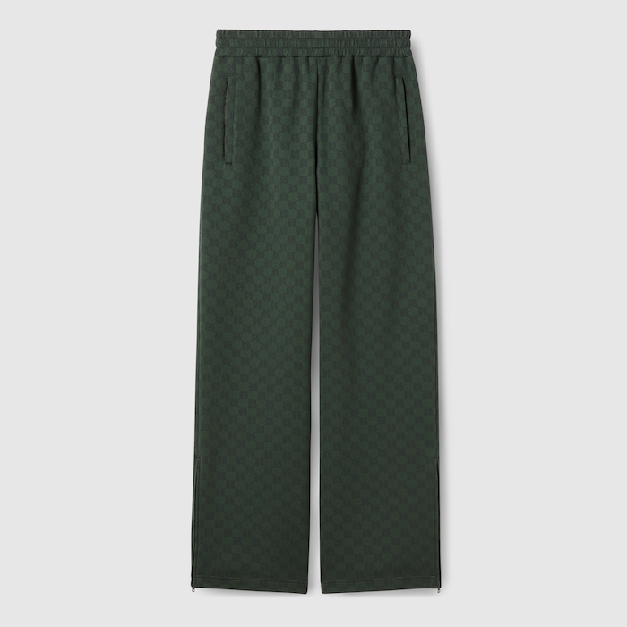 GUCCI GGロゴ グリーン レギンス Lサイズ 828751_XJHEM_3774_001_100_0000