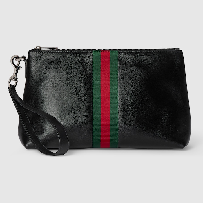 天下布武✨ GUCCI ボディバッグ GGキャンバス レザー 黒 ポケット 天下布武様専用✨ GUCCI ボディバッグ GGキャンバス レザー 黒