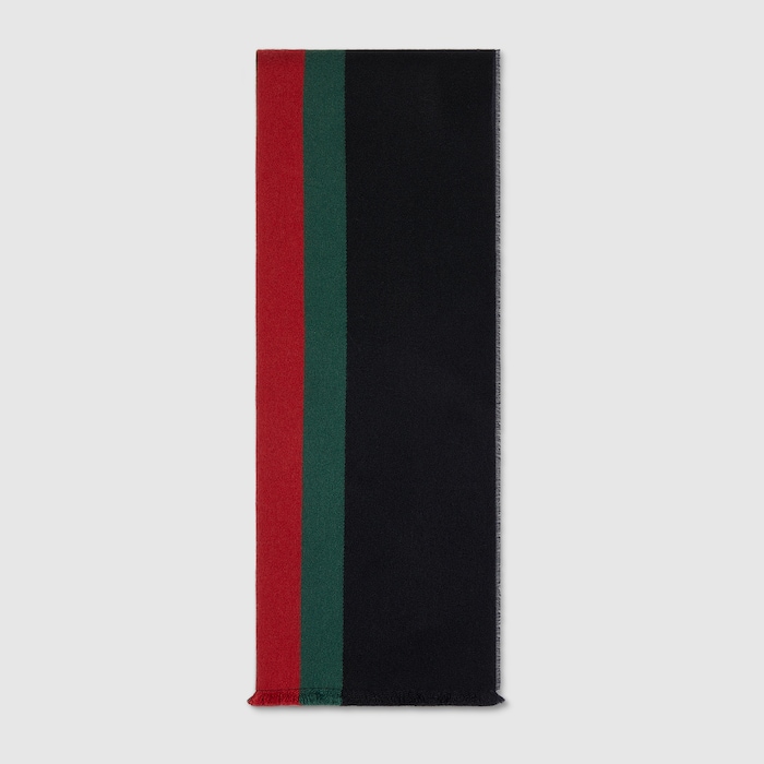 ✨未使用美品✨グッチ GUCCI ウェブ ストライプ付き ウール ハット男女兼用 858543_4GAK3_1066_001_100_0000