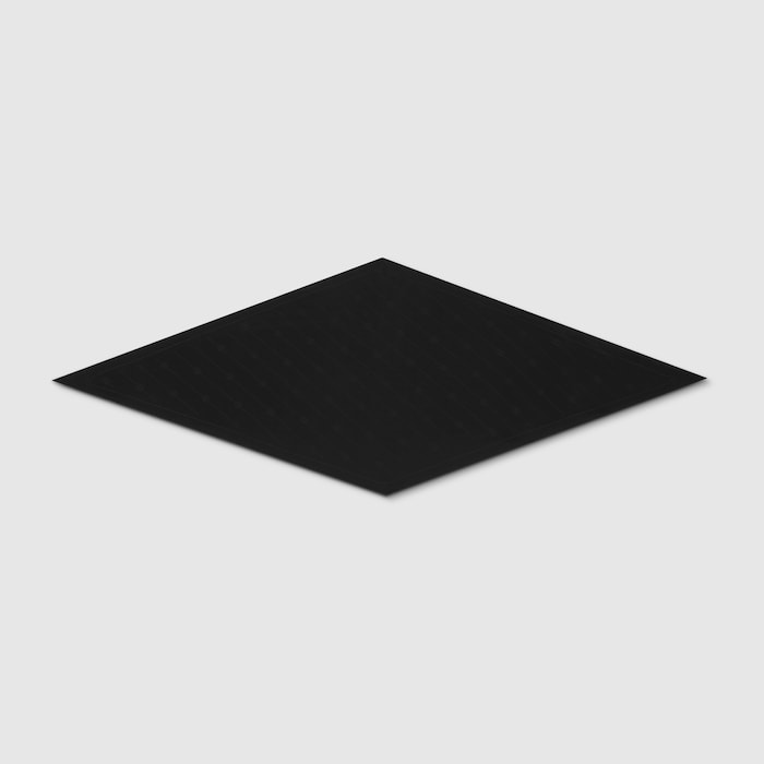 Interlocking G chain silk diamond scarf in black | GUCCI® US