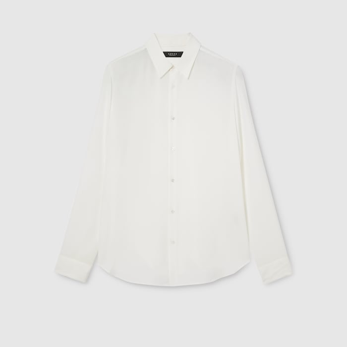 GUCCI リネンシャツ ホワイト 860864_ZAUPT_9000_001_100_0000