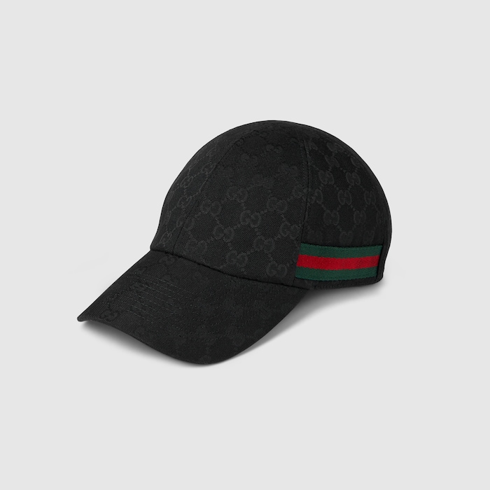 GG baseball hat with Web in black | GUCCI® RO