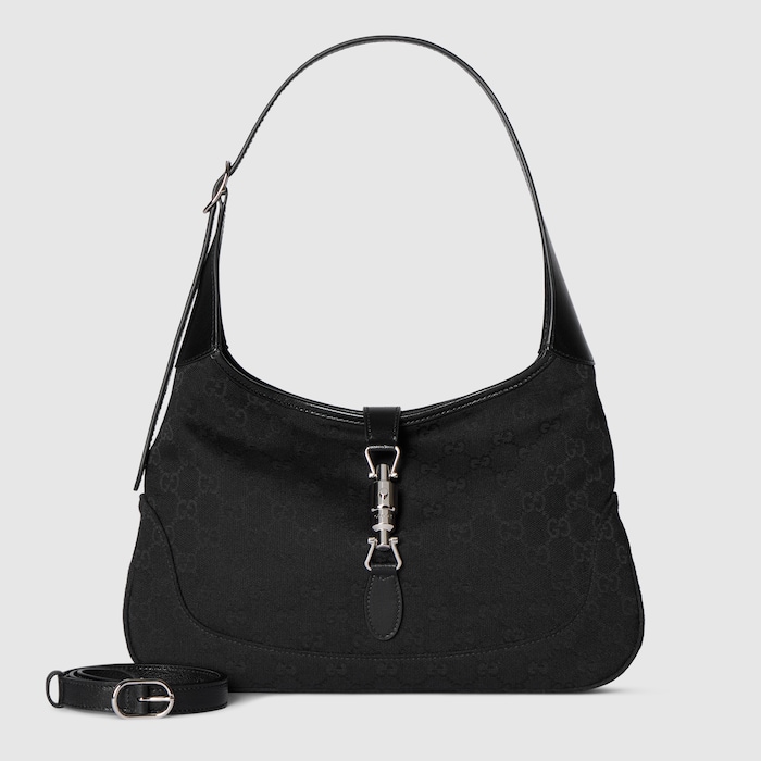 Gucci グッチ　ショルダーバッグ　レザー　ブラック GUCCI(グッチ) / ワンショルダーバック/ショルダーバッグ/キャンバス