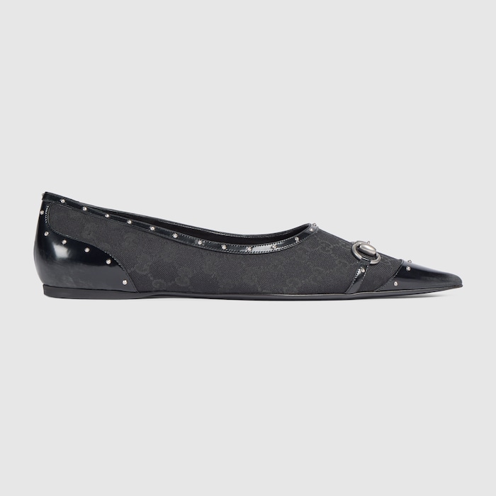 Gucci ブラックファーローファー 875414_FAF7F_1052_001_100_0000