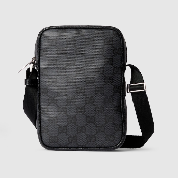 GUCCI ブラック GGパターン ボディバッグ グッチ】GGパターンの黒リュック、ボストン、ミニバッグに注目。秋一番