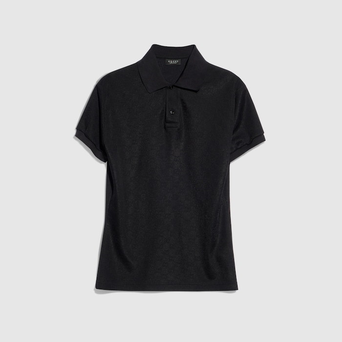 GUCCI シェリーライン GGワッペン ポロシャツ 中古・古着通販】GUCCI (グッチ) GG柄シェリーラインポロシャツ