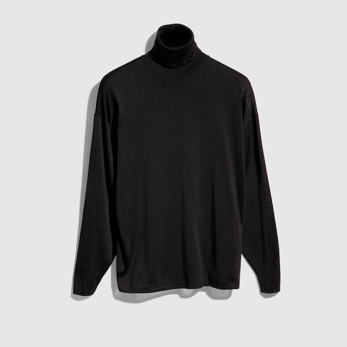 Extra fine silk sweater in black | GUCCI® US