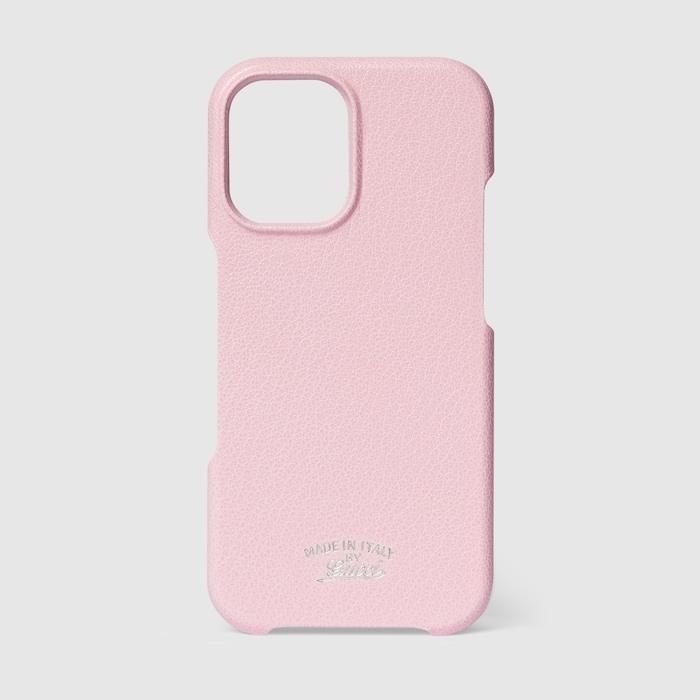 iPhone 17 ケース ・ライトピンクレザー | GUCCI公式