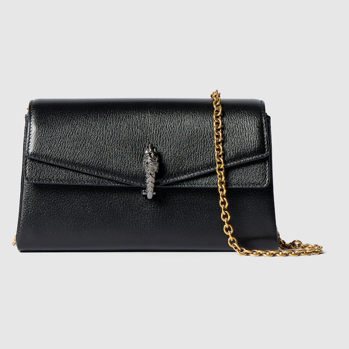 ディオニュソス〕スモール ショルダーバッグ ・ブラックレザー | GUCCI公式