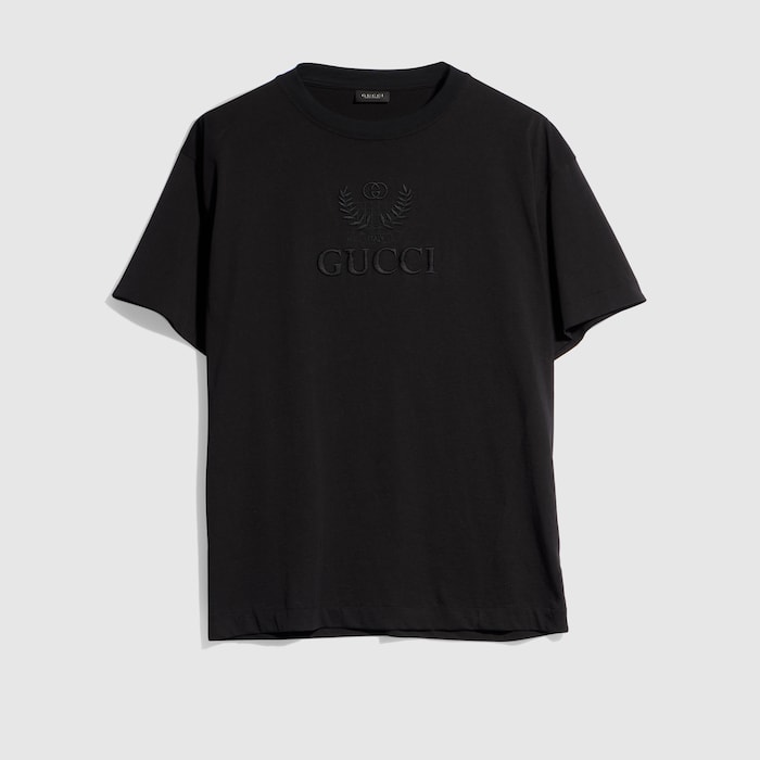 GUCCIトップス GUCCI】グッチ『アディダス ロゴ コットンロングTシャツ sizeM』721393