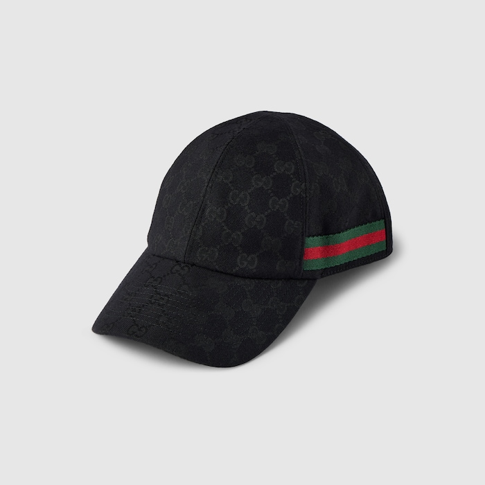 【GUCCI 帽子】 GG baseball hat with Web in black | GUCCI® US